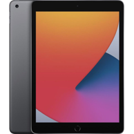 APPLE Tablet iPad 8th Gen, 10.2", 32 GB, siva (obnovljen)